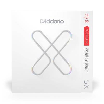 D'Addario XSAPB1356 XS Acoustique Phosphore Bronze 13-56 - Moyen