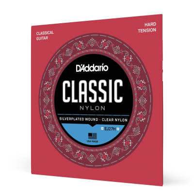 D'Addario EJ27H Nylon Student Classical Strings - Hard
