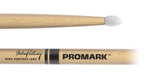 Pro-Mark TX420N Mike Portnoy Signature Baguettes en hickory avec embouts en nylon