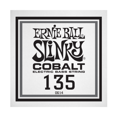 Ernie Ball 10614EB .135 Single Cobalt Wound Electric Bass String