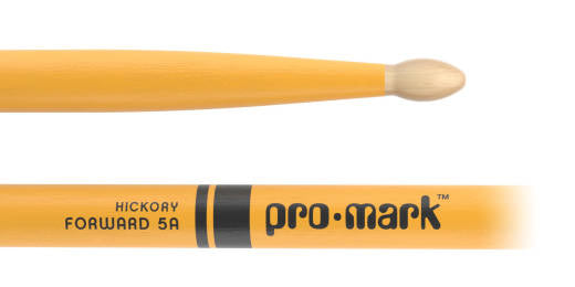 Pro-Mark TX5AW-BLUE Classic Forward 5A Baguettes en hickory peint (bleu)