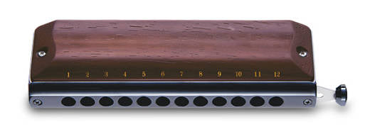 Suzuki SU-G-48W Gregoire Maret Harmonica (Wooden Cover)
