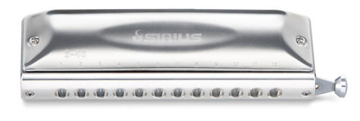 Suzuki SU-S-48S Sirius 12 Hole Harmonica