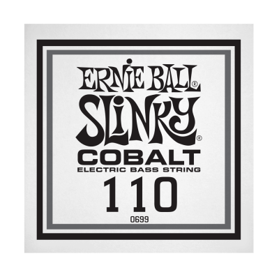 Ernie Ball 10699EB .110 Single Cobalt Wound Electric Bass String
