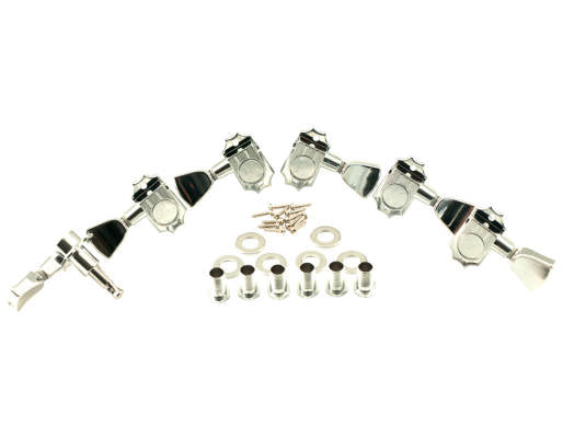 Kluson KRG-3-C 3+3 Revolution Tuner Set - Chrome