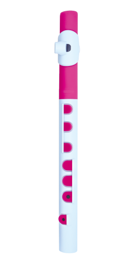 Nuvo N430TWPK TooT Beginner Flute (White/Pink)