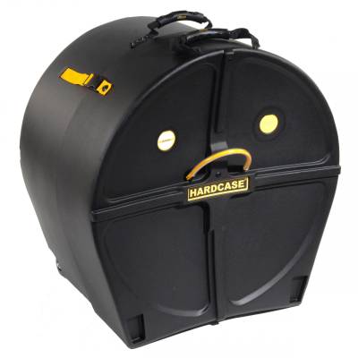 Hardcase HN26B Étui de batterie 26" pour grosse caisse avec roulettes