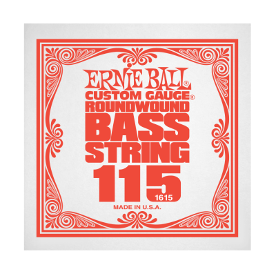 Ernie Ball 1615EB .115 Corde de basse électrique enroulée en nickel
