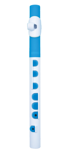 Nuvo N430TWBL TooT Beginner Flute (White/Blue)