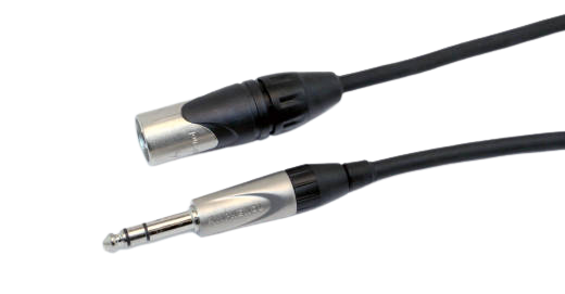 Yorkville PC-25XPMSDLX DLX Series Balanced XLR-M to TRS Cable - 25 Feet