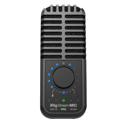 IK Multimedia IRIG Stream Mic Pro Compact Multi-Pattern Microphone