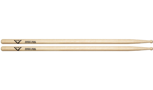 Vater VHSRW Sweetride Hickory Wood Tip Drum Sticks