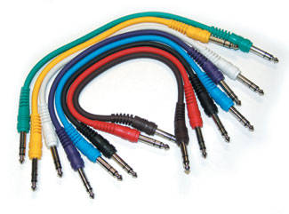 Link Audio AA17 1/4 TRS-M à 1/4 TRS-M Lot de 8 – 1 pied