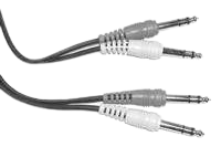 Link Audio A210SS Câble double 1/4 TRS vers double 1/4 TRS - 10 pieds