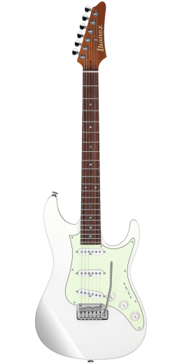 Ibanez LM1LWH Luca Mantovanelli Signature Electric Guitar (Luna White)