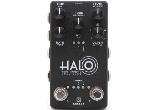 Pédale Keeley Halo Andy Timmons Dual Echo Signature