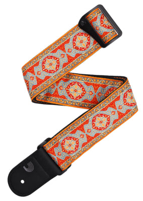 Planet Waves 50rw09 Sangle de guitare tissée persane éco-confort - Jaune