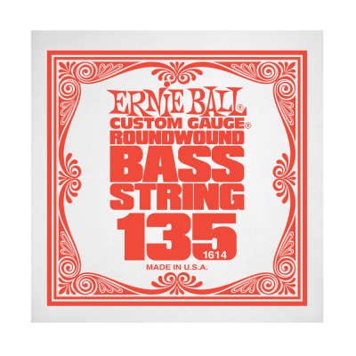 Ernie Ball 1614EB .135 Single Nickel Wound Electric Bass String
