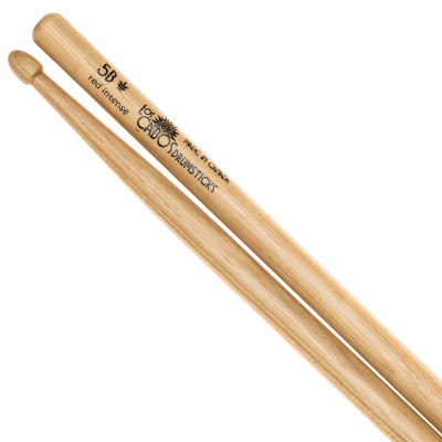 Los Cabos LCD5BIRH 5B Bâtons Intenses (Hickory Rouge)