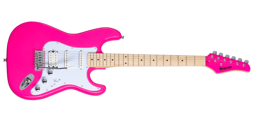 Kramer FOCUS Series Electric Guitar (Hot Pink)