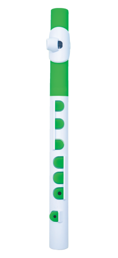 Nuvo N430TWGN TooT Flûte pour débutant (blanc/vert)