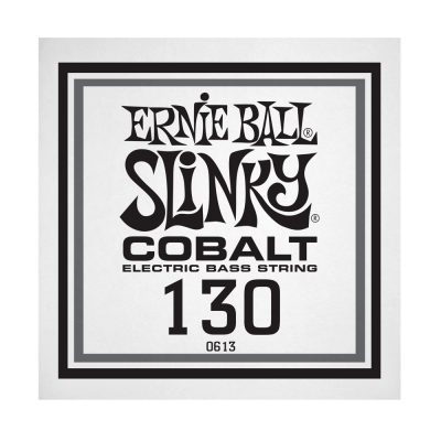 Ernie Ball 10613EB .130 Single Cobalt Wound Electric Bass String