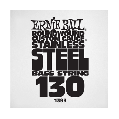 Ernie Ball 1393EB .130 Single Stainless Steel Electric Bass String