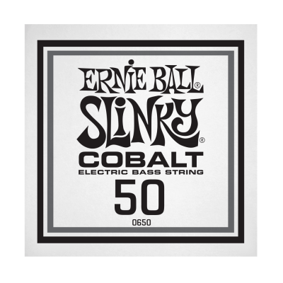 Ernie Ball 10650EB .050 Single Cobalt Wound Electric Bass String