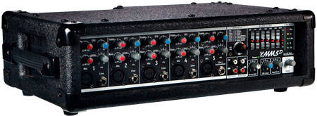 Mélangeur double alimentation 5 canaux Yorkville MM5D MicroMix Series avec effets