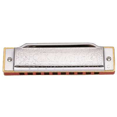 Suzuki SU-FM1072Db Folk Master 1072 Harmonica (Db)