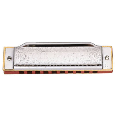 Suzuki SU-FM1072C Folk Master 1072 Harmonica (C)