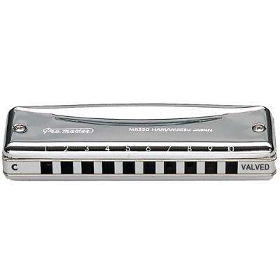 Suzuki SU-MR350VBb Pro Master Valved Harmonica (Bb)