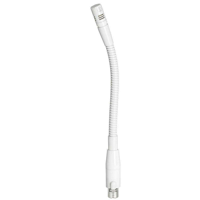 Audio-Technica ES931WH/MIC Hypercardioid Condenser Gooseneck Microphone - White