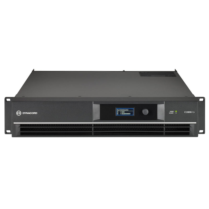 Dynacord C2800Fdi Dsp Power Amplifier 2X1400W Install - Red One Music