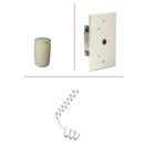 Audio-Technica ES933PMWH Module d'alimentation mural/plafond pour micro à condensateur hypercardioïde - Blanc