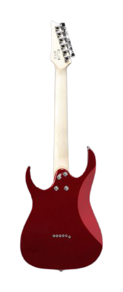 Ibanez GRGM21MCA GIO RG Mikro - Guitare électrique à diapason court avec Humbuckers Infinity - Candy Apple