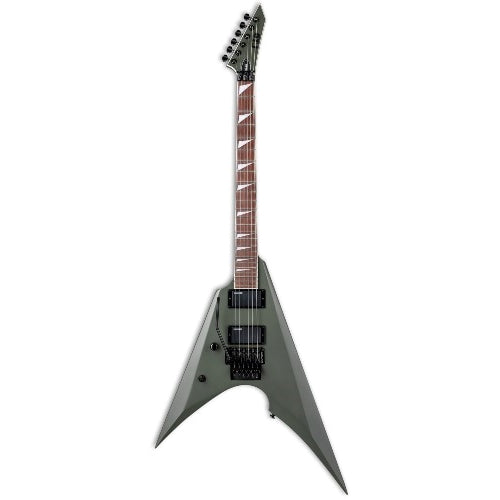 ESP LTD ARROW 200 Left-Handed Electric Guitar (Military Green Satin)