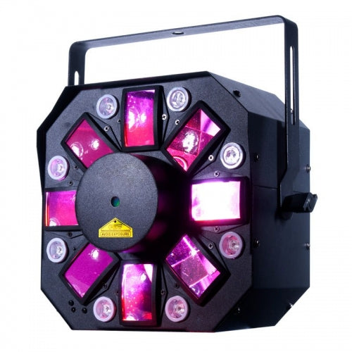LC Group 301D Mix Laser III  DERBY/UV/LASER with IR Remote Control