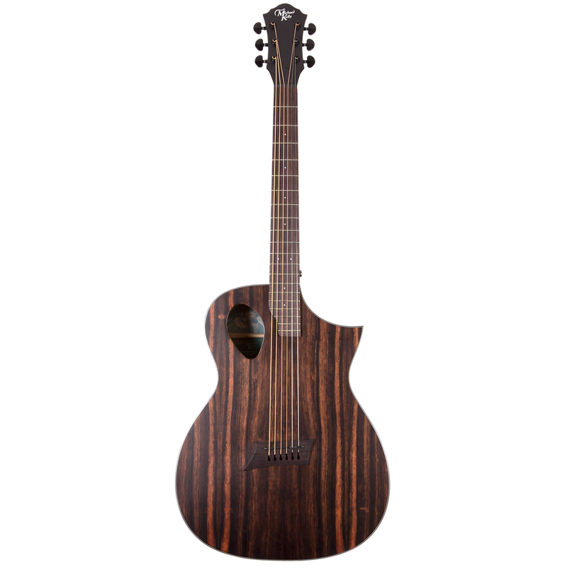 Michael Kelly MKFESJESFX Forte Exotic Acoustic/Electric Guitar - Java Ebony