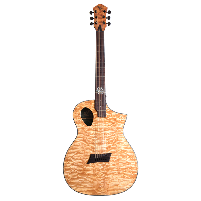 Michael Kelly MKFPQNASFX Forte Port X Guitare acoustique/électrique - Naturel