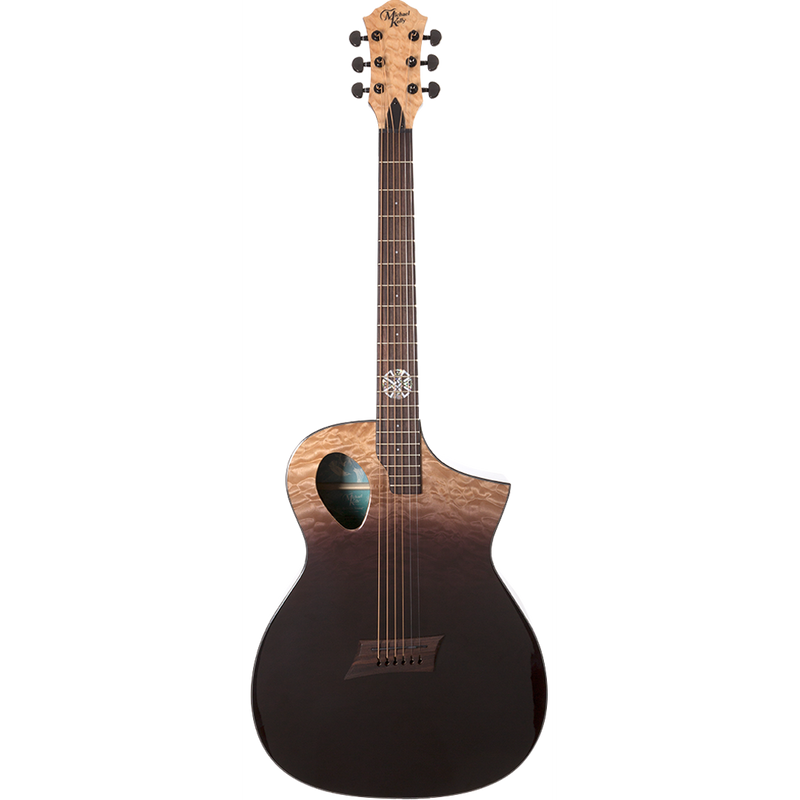Michael Kelly MKFPQPESFX Forte Port X Guitare acoustique/électrique - Éclipse partielle