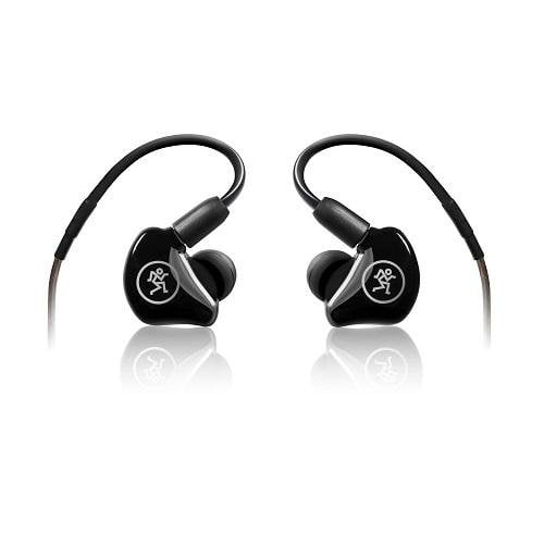 Mackie Mp-220 Dual Driver Professional In-Ear Monitors Professional In-Ear Earbuds - Red One Music