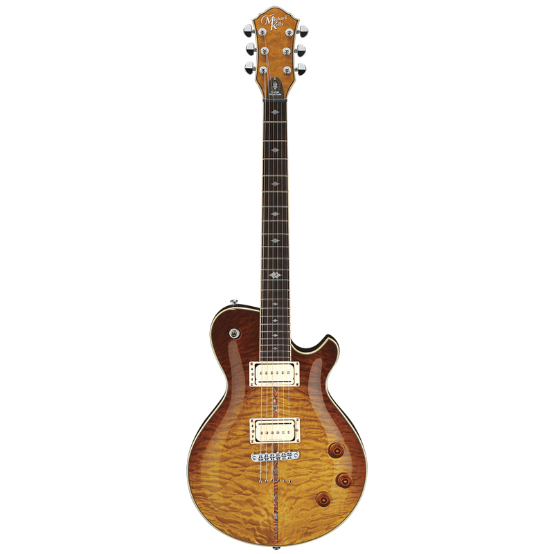 Michael Kelly MKPIMSCPSA Modshop Patriot Instinct Seymour Duncan Dual Humbucker Pau Ferro Fretboard Guitare électrique - Scorched