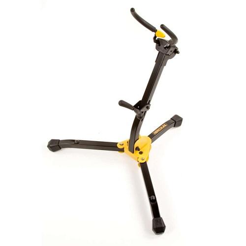 Hercules Ds630Bb Auto Grip Alto/tenor Sax Stand W/Bag - Red One Music