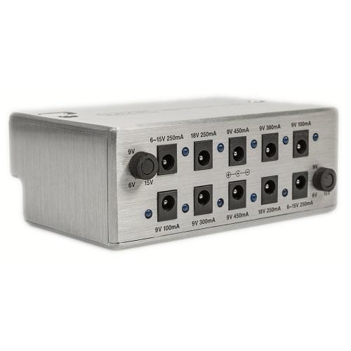 Alimentation pour pédale de guitare isolée MXR M238 Iso-Brick à 10 sorties