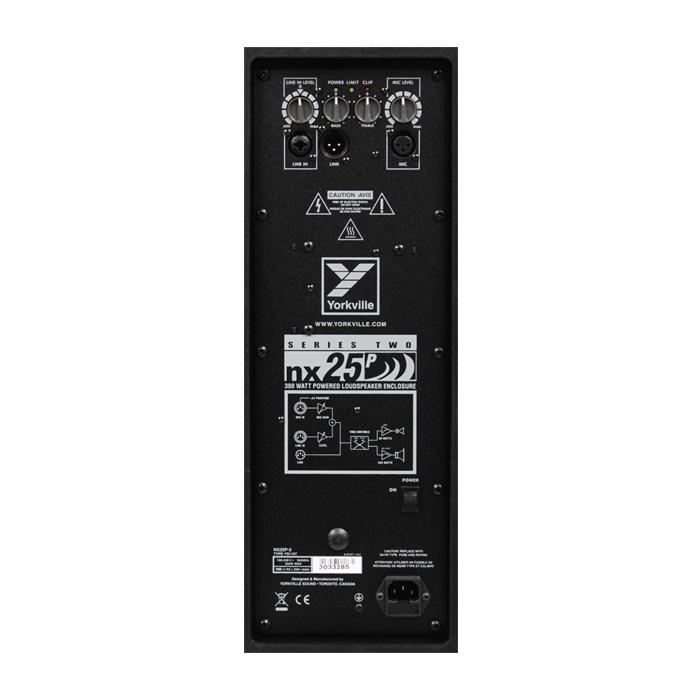 Yorkville NX25P-2 12-Inch 300 Watt Powered Loudspeaker - Red One Music
