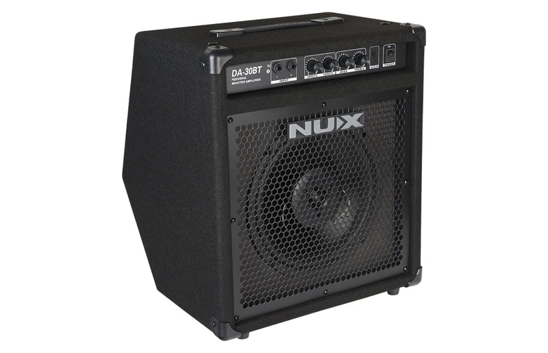 NuX DA-30BT Personal Monitor Amplifier Portable Electronic Drum Monitoring w/ Bluetooth