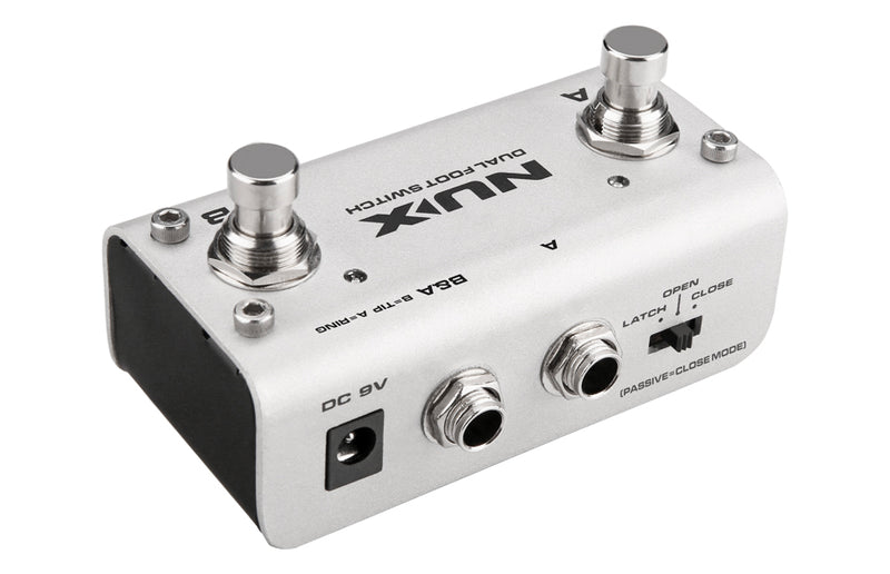 NuX NMP-2 Dual FootSwitch pour clavier, modules et pédales d'effets