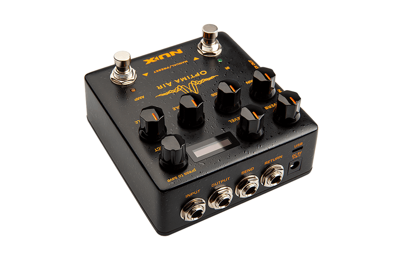 NuX OPTIMA-AIR Simulateur de guitare acoustique à double interrupteur