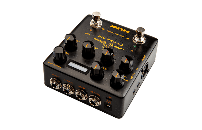 NuX OPTIMA-AIR Simulateur de guitare acoustique à double interrupteur